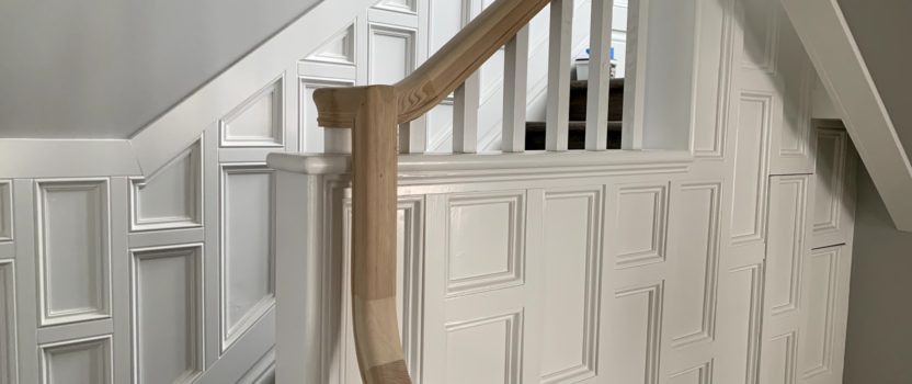 Stairway Wainscoting