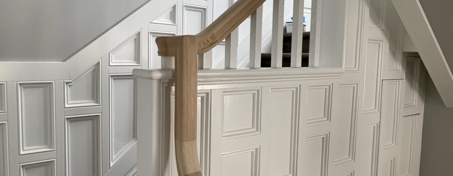 Stairway Wainscoting