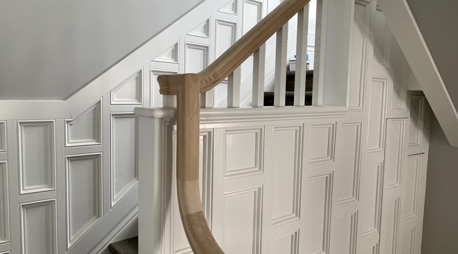 Stairway Wainscoting